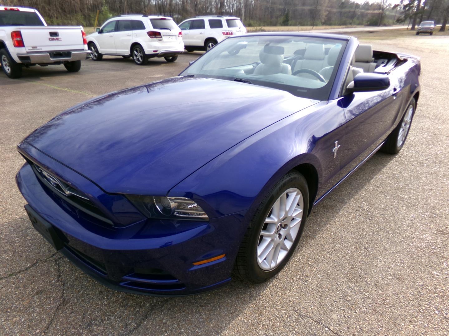 2014 Deep Impact Blue Metallic /Black Ford Mustang (1ZVBP8EM4E5) , located at 401 First NE, Bearden, AR, 71720, (870) 687-3414, 33.726528, -92.611519 - Photo#22